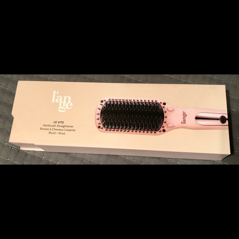 L’ange le vite hairbrush straightener bnwb